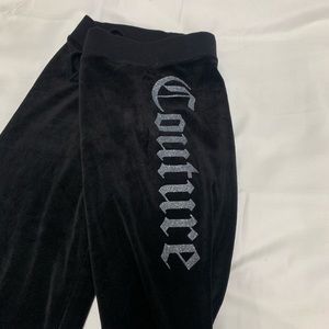 Juicy Couture track pants.